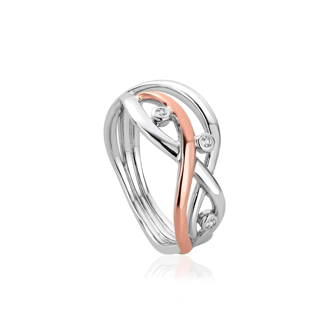 Clogau Swallow Falls Silver Ring - MococoClogau3SCTWIR/L5051537321279Rings