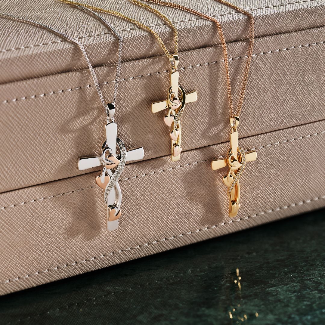 Clogau Tree of Life Cross Vine Necklace - MococoClogau3STOLCDCP5051537333241Necklaces