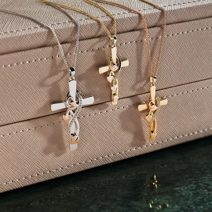 Clogau Tree of Life Cross Vine Necklace - MococoClogau3STOLCDCP5051537333241Necklaces