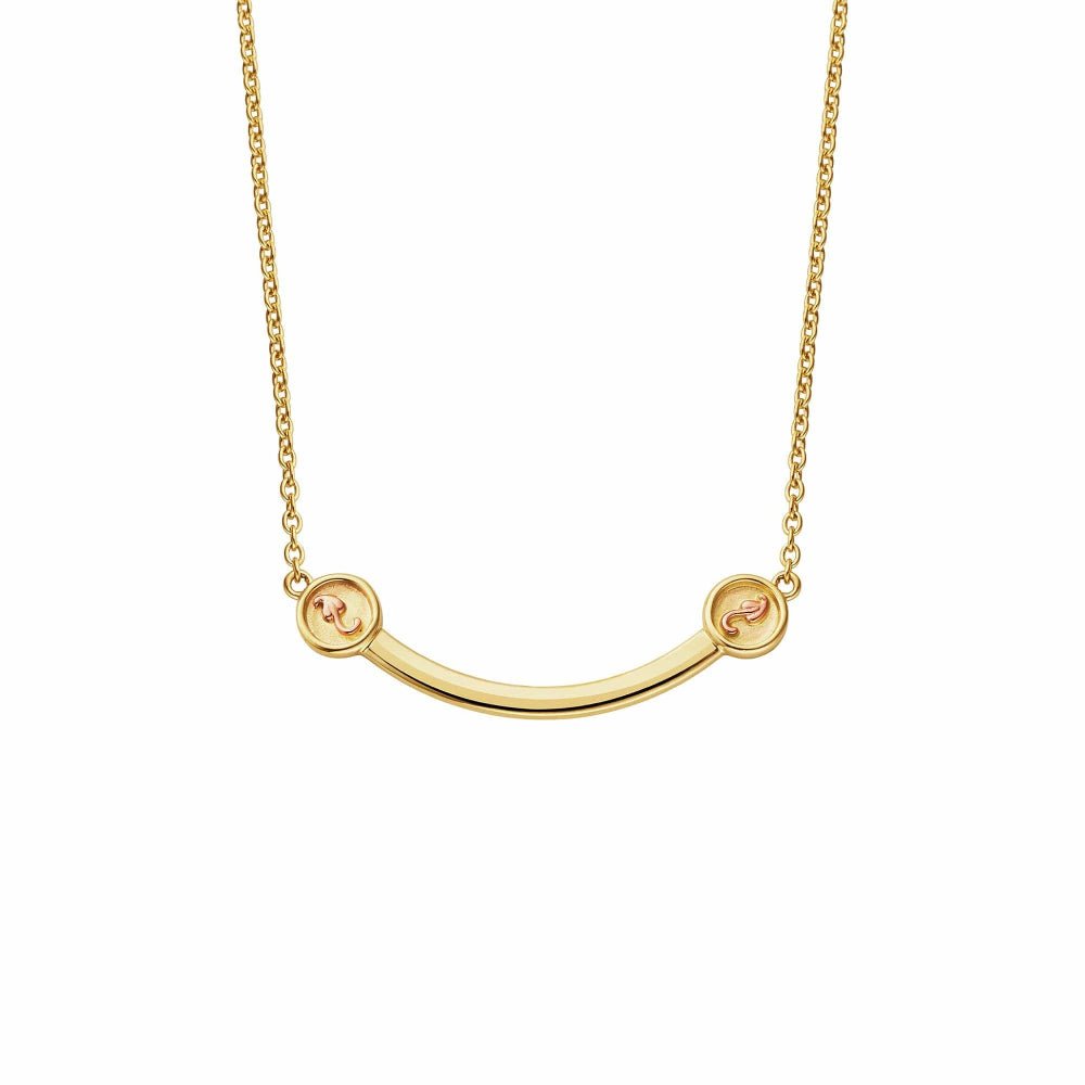 Clogau Tree of Life Insignia Gold Curve Necklace - MococoClogauGTOL03825051537385370Necklaces
