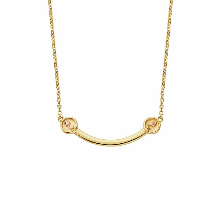 Clogau Tree of Life Insignia Gold Curve Necklace - MococoClogauGTOL03825051537385370Necklaces