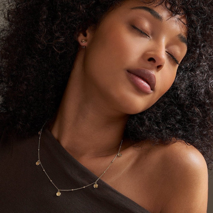 Clogau Tree of Life Insignia Gold Drop Necklace - MococoClogauGTOL03845051537385394Necklaces