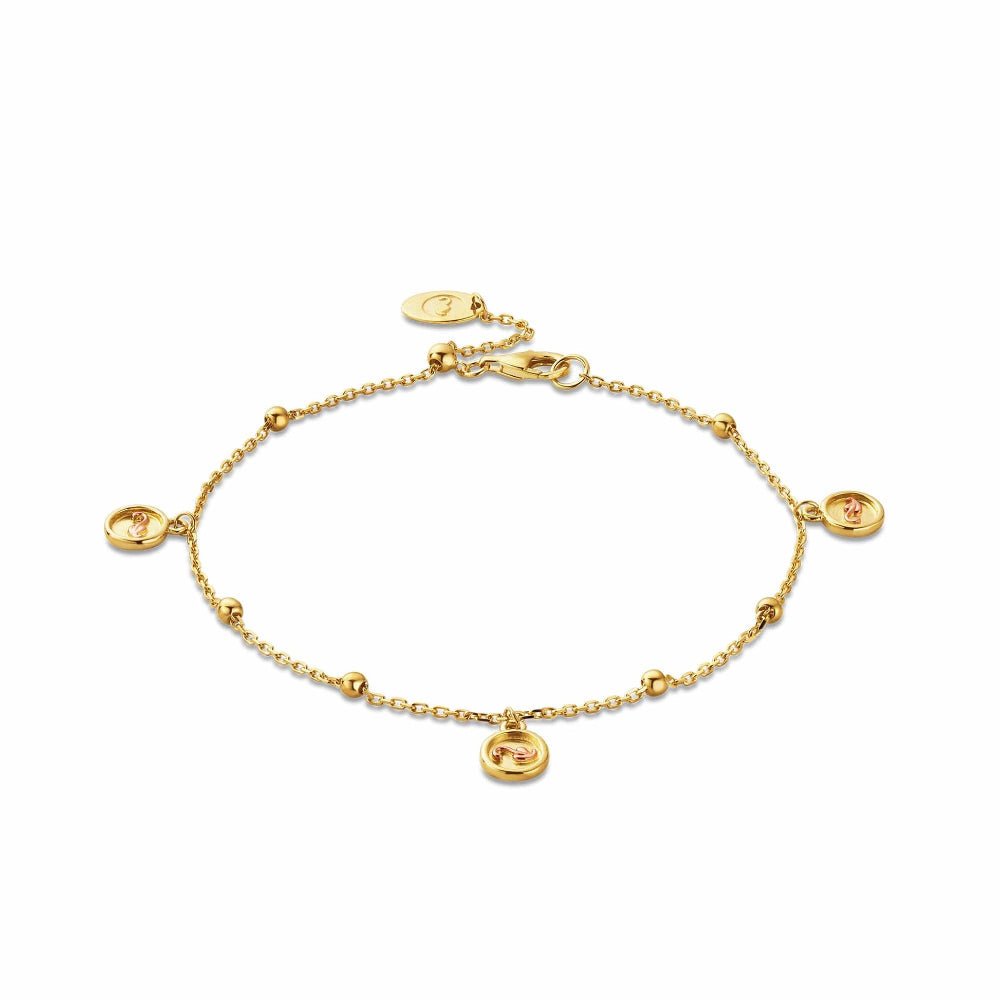 Clogau Tree of Life Insignia Solid Gold Droplet Bracelet - MococoClogauGTOL03855051537385400Bracelets