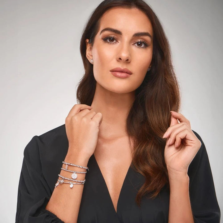 Clogau Tree Of Life Silver Circle Affinity Beaded Bracelet - MococoClogau3SBB102R5051537333494Bracelets