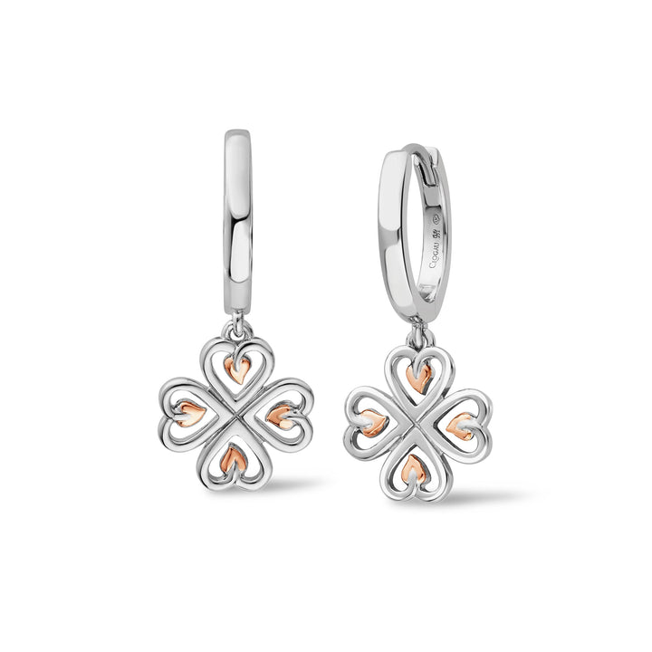 Clogau Tree Of Life Silver Heart Drop Earrings - MococoClogau3STOL07395051537384731Earrings