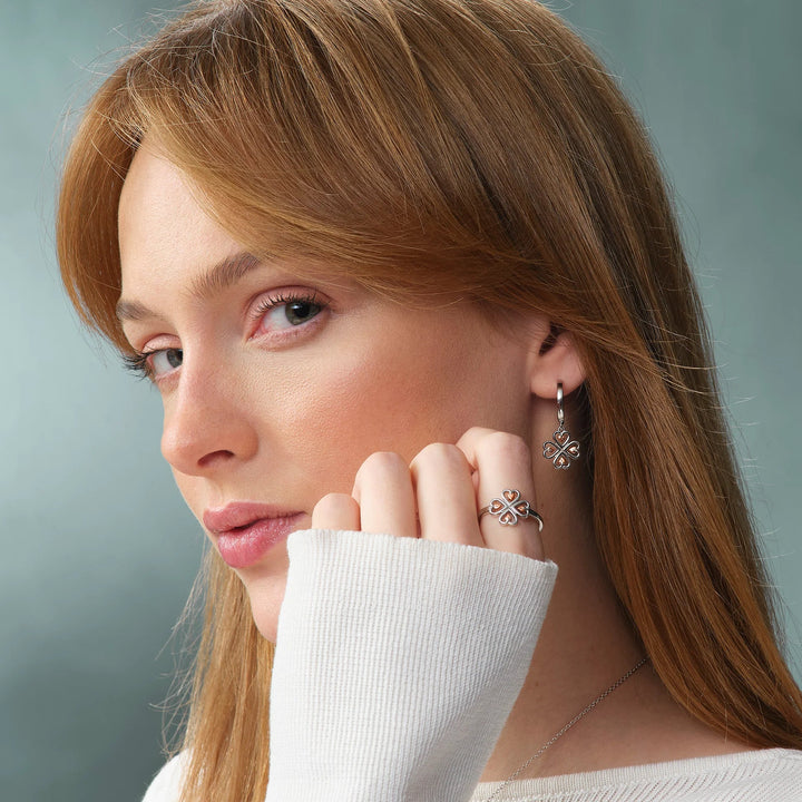Clogau Tree Of Life Silver Heart Drop Earrings - MococoClogau3STOL07395051537384731Earrings