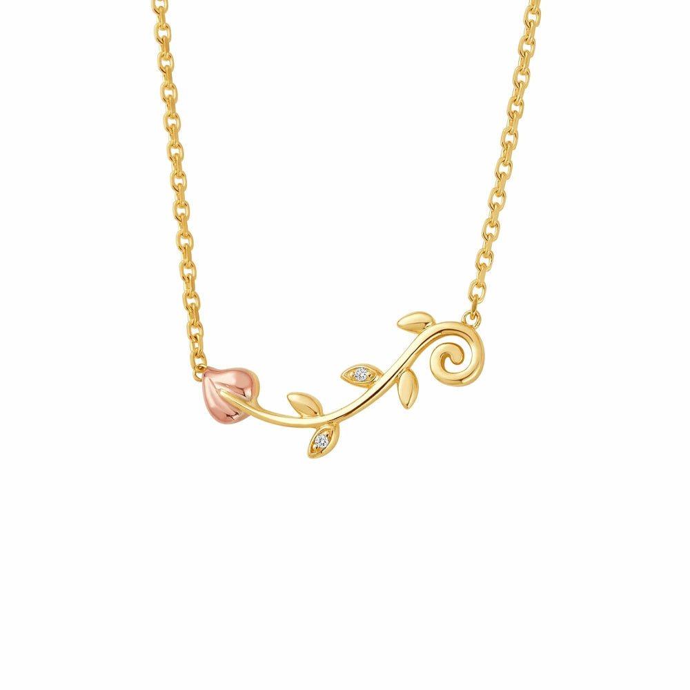 Clogau Vines of Life Yellow Gold Diamond Necklace - MococoClogauGTOL00555051537357667Necklaces