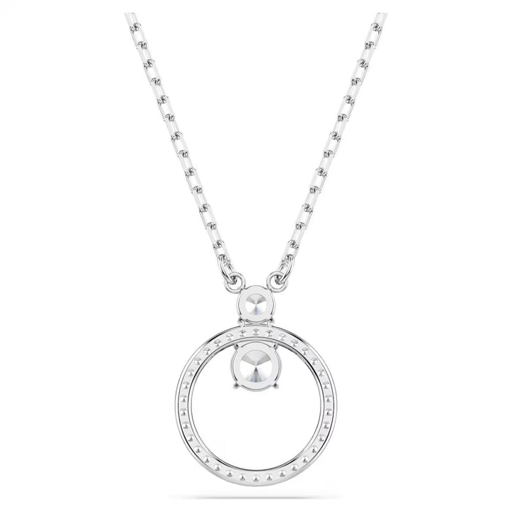 Swarovski Silver Constella Round Cut Necklace