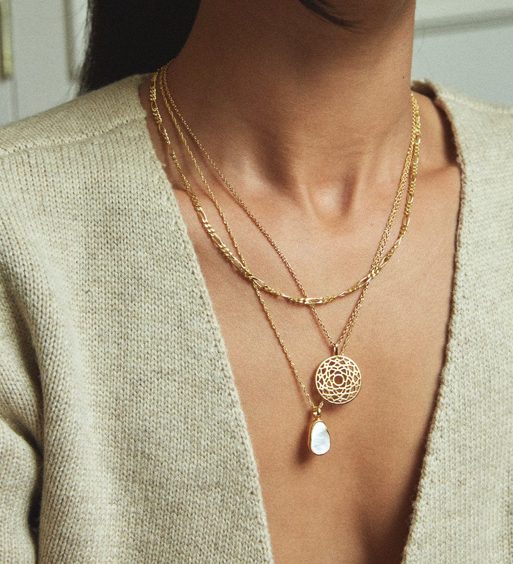 Daisy London Gold Crown Chakra Necklace - MococoDaisy LondonNCHK40075055379320322Necklaces