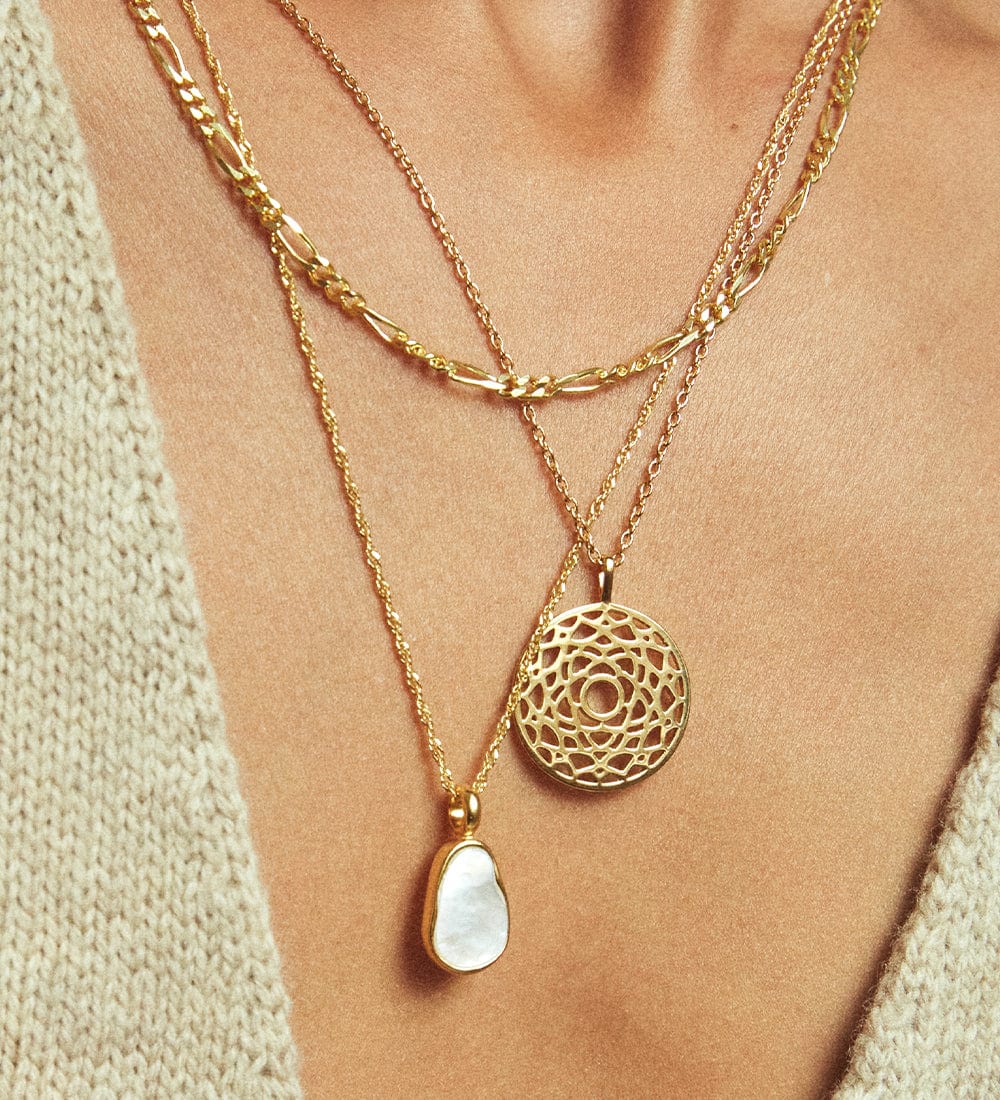 Daisy London Gold Crown Chakra Necklace - MococoDaisy LondonNCHK40075055379320322Necklaces