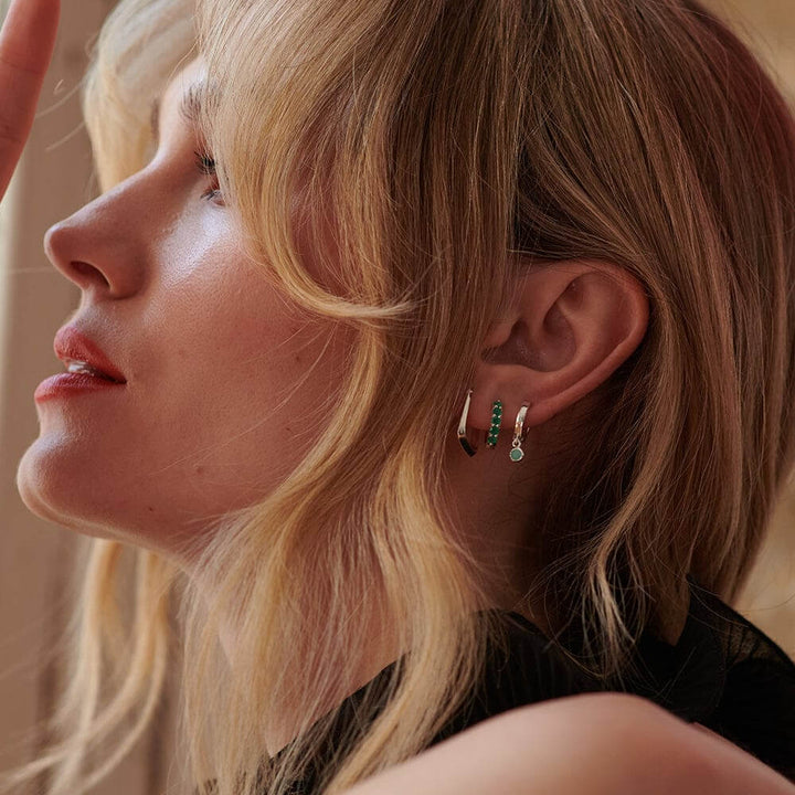 Daisy London Silver Bold Creole Hoop Earrings - MococoDaisy LondonE3110_SLVEarrings