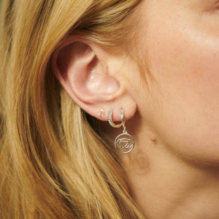 Daisy London Silver Brow Intuition Chakra Earrings - MococoDaisy LondonECHK1006Earrings