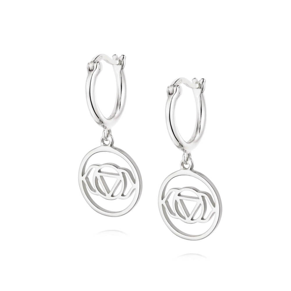 Daisy London Silver Brow Intuition Chakra Earrings - MococoDaisy LondonECHK1006Earrings