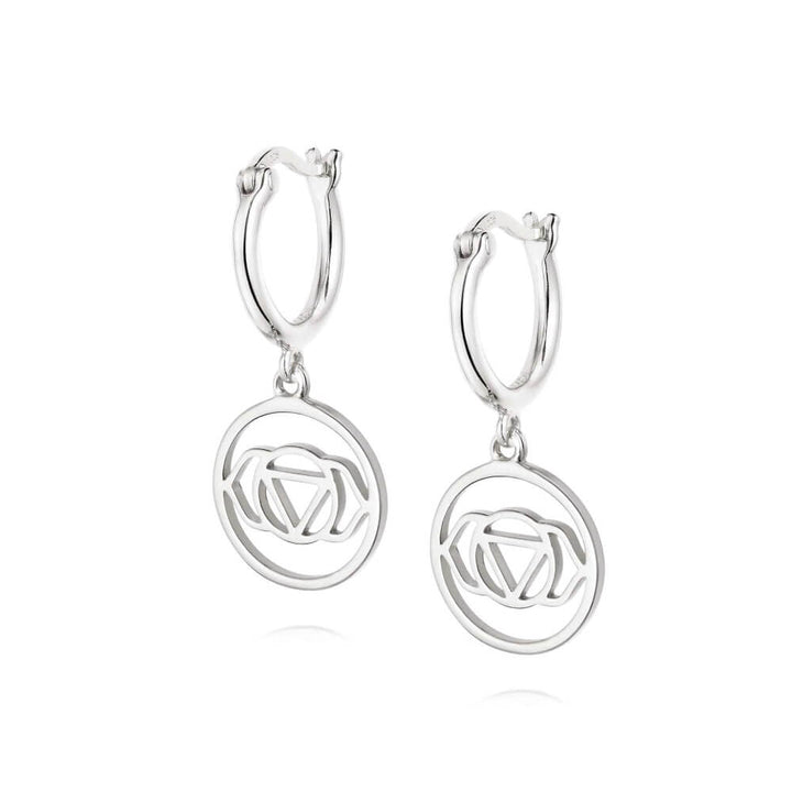 Daisy London Silver Brow Intuition Chakra Earrings - MococoDaisy LondonECHK1006Earrings