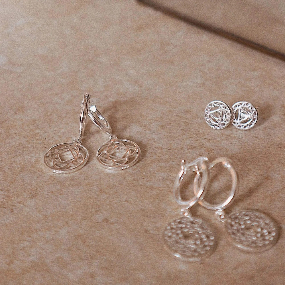 Daisy London Silver Crown Chakra Earrings - MococoDaisy LondonECHK10075055379310453Earrings
