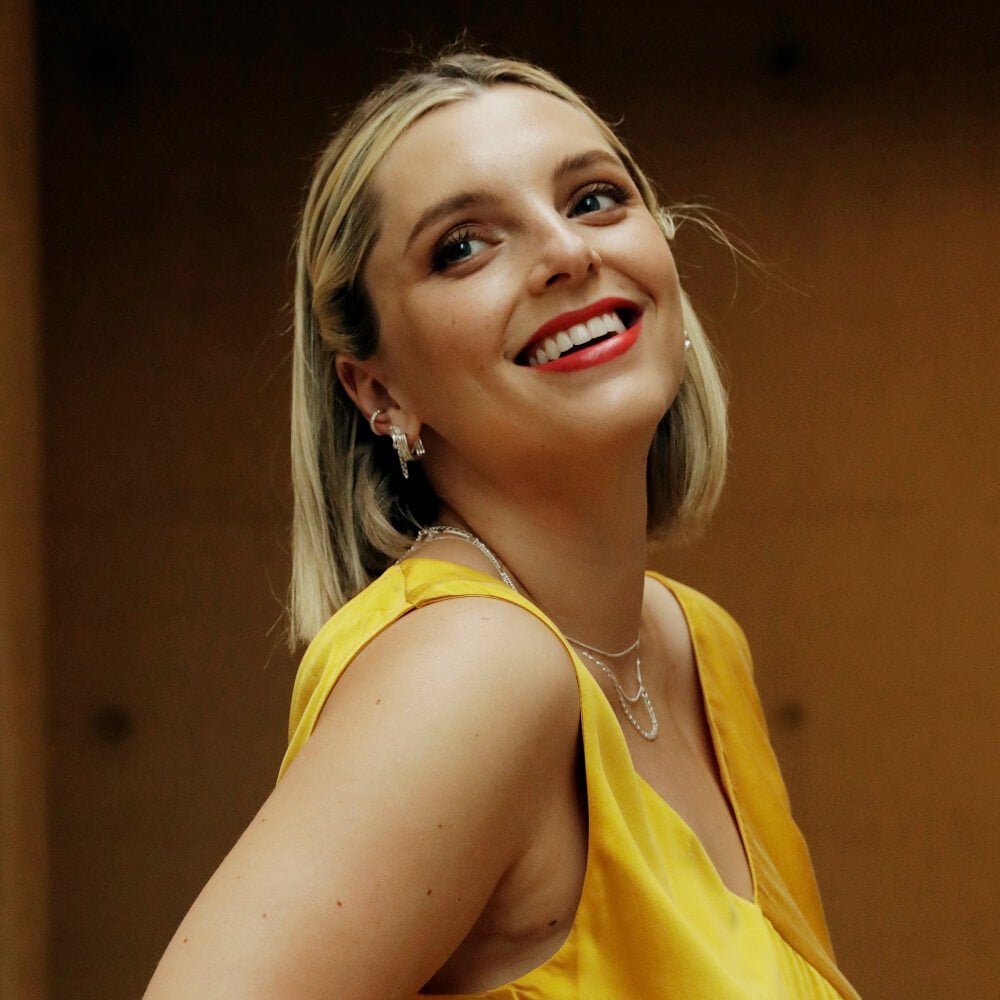 Daisy London Silver Estee Lalonde Flow Midi Hoop Earrings - MococoDaisy London3ELE31_SLVEarrings