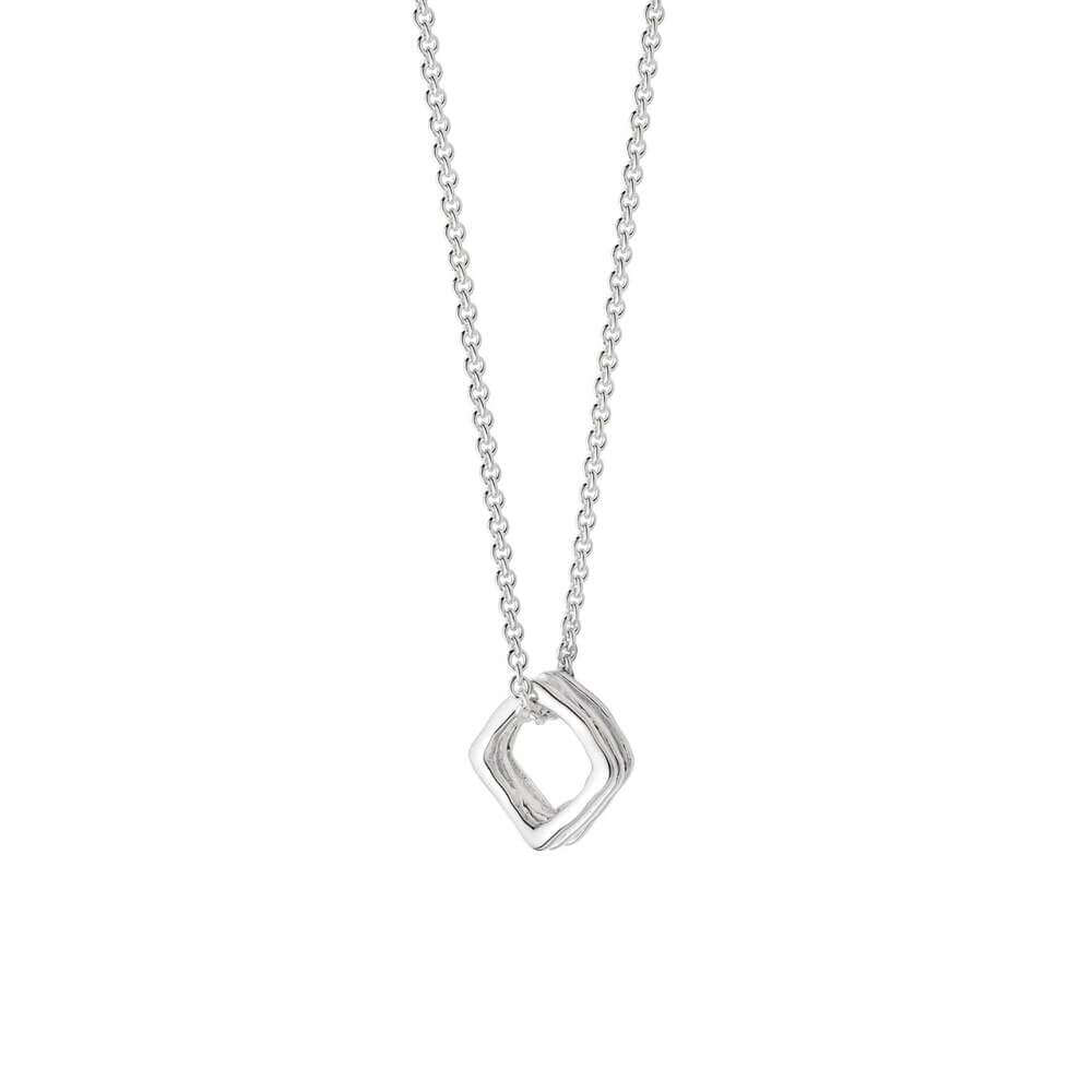 Daisy London Silver Estee Lalonde Sisterhood Necklace - MococoDaisy London2ELN18_SLVNecklaces
