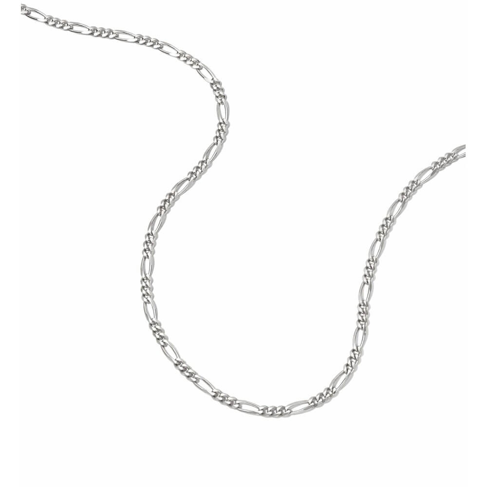 Daisy London Silver Fine Figaro Chain Necklace - MococoDaisy LondonFCSL_SLVNecklaces