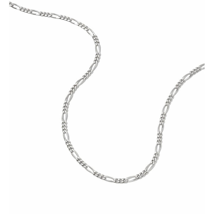Daisy London Silver Fine Figaro Chain Necklace - MococoDaisy LondonFCSL_SLVNecklaces