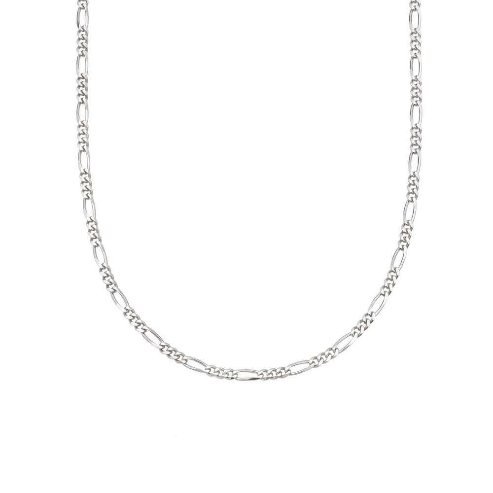 Daisy London Silver Fine Figaro Chain Necklace - MococoDaisy LondonFCSL_SLVNecklaces