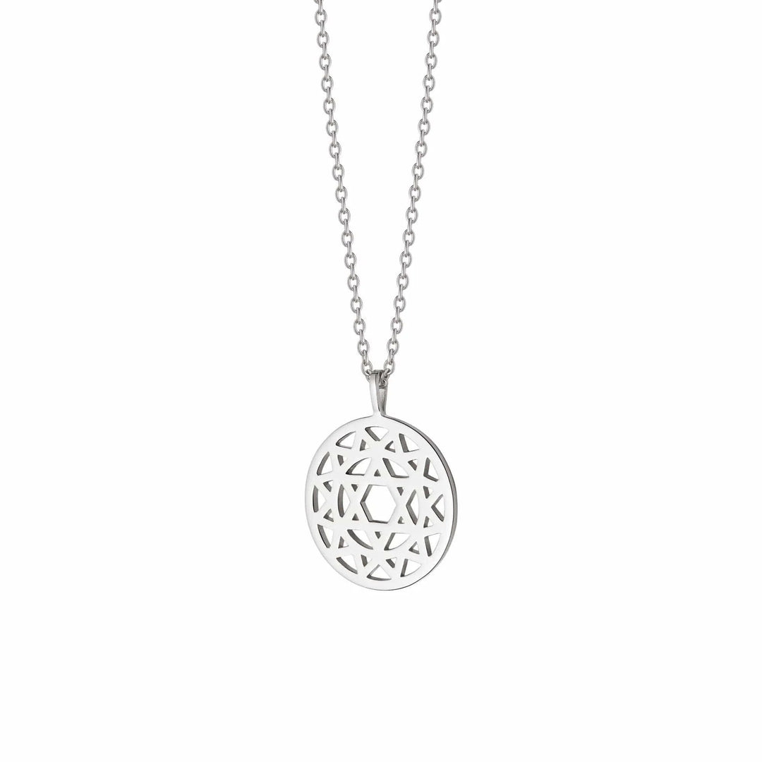 Daisy London Silver Heart Chakra Necklace - MococoDaisy LondonNCHK30045055379320155Necklaces