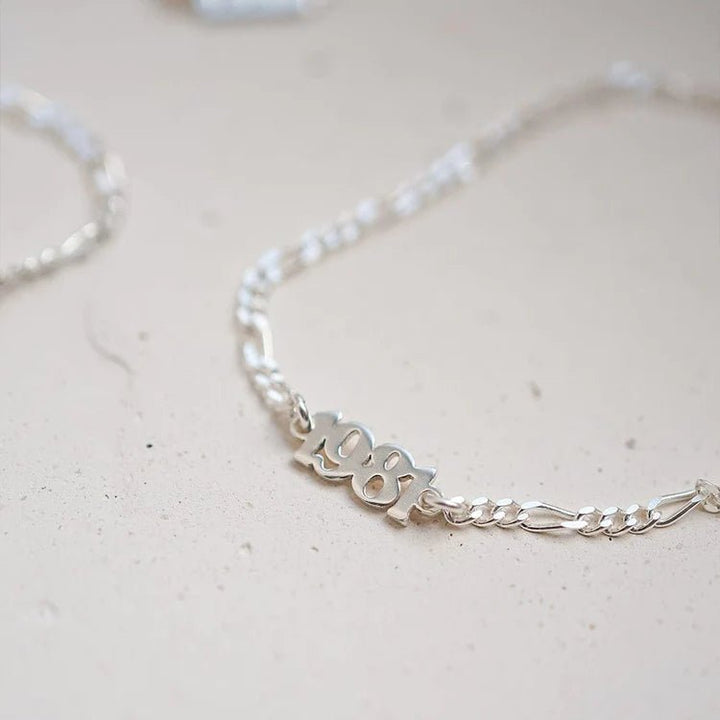 Daisy London Silver Personalised Year Bracelet - MococoDaisy LondonBRNP006_SLVBracelets