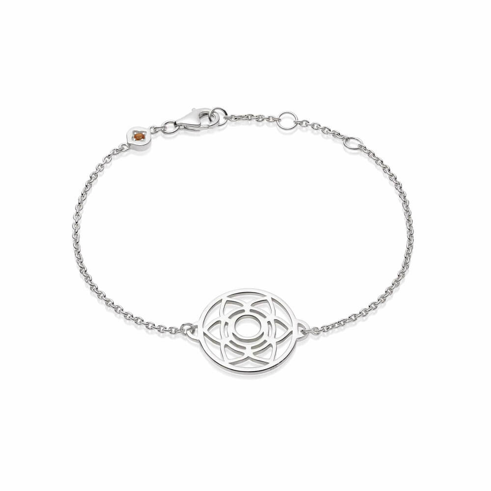 Daisy London Silver Sacral Sexuality Chakra Bracelet - MococoDaisy LondonCHKBR1009Bracelets