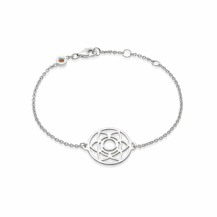 Daisy London Silver Sacral Sexuality Chakra Bracelet - MococoDaisy LondonCHKBR1009Bracelets