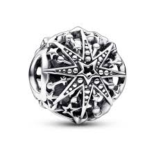 Pandora Silver Celestial Snowflake Charm