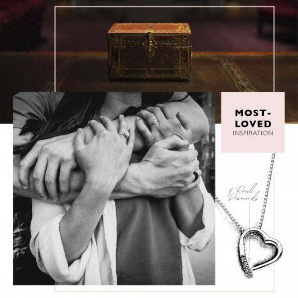 Hot Diamonds 18CT Rose Gold Plate and Silver Elegant Pendant - MococoHot DiamondsDP6875055069034829Necklaces