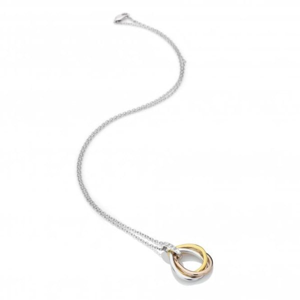 Hot Diamonds 18CT Rose Gold Plate and Silver Trio Teardrop Pendant - MococoHot DiamondsDP7805055069043555Necklaces