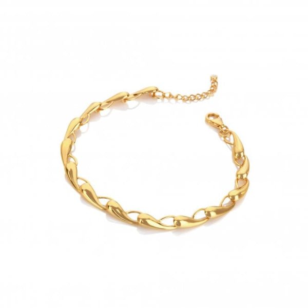 Hot Diamonds Gold Jac Jossa Tide Bracelet - MococoHot DiamondsDL6705055069054025Bracelets