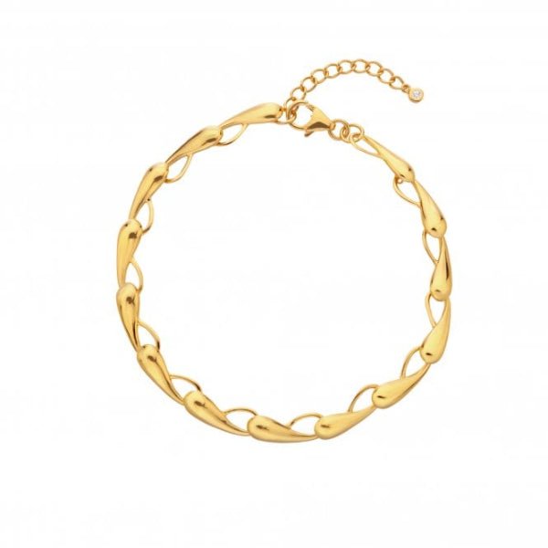 Hot Diamonds Gold Jac Jossa Tide Bracelet - MococoHot DiamondsDL6705055069054025Bracelets