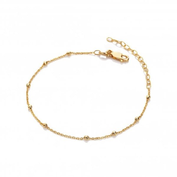 Hot Diamonds Gold Silver X TG Bead Bracelet - YGP - MococoHot DiamondsDL6835055069055305Bracelets