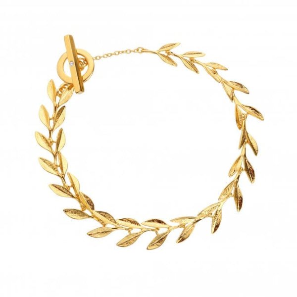 Hot Diamonds Gold Silver X TG Laurel Bracelet - YGP - MococoHot DiamondsDL6885055069055350Bracelets
