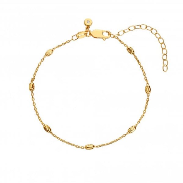 Hot Diamonds Gold Silver X TG Oval Bracelet - YGP - MococoHot DiamondsDL6845055069055312Bracelets