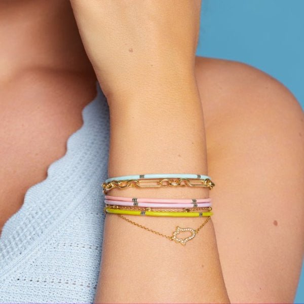 Hot Diamonds Gold Silver X TG Oval Bracelet - YGP - MococoHot DiamondsDL6845055069055312Bracelets