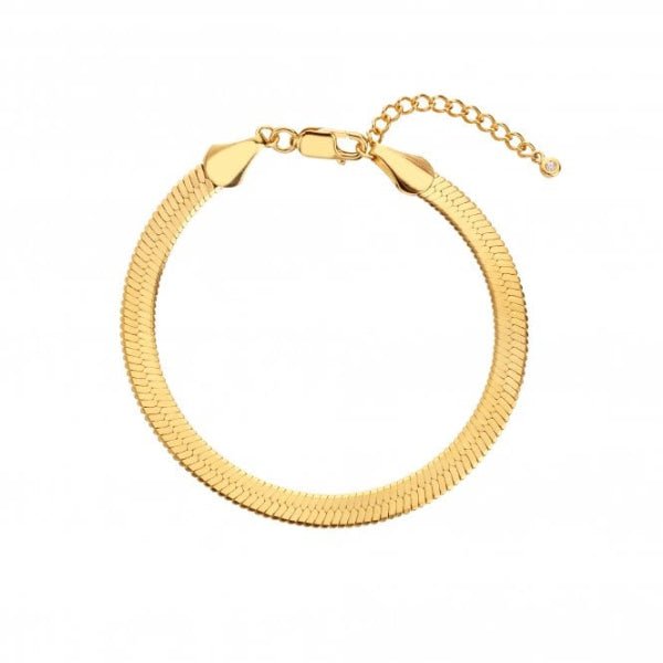 Hot Diamonds Gold Silver X TG Snake Chain Bracelet - YGP - MococoHot DiamondsDL6865055069055336Bracelets