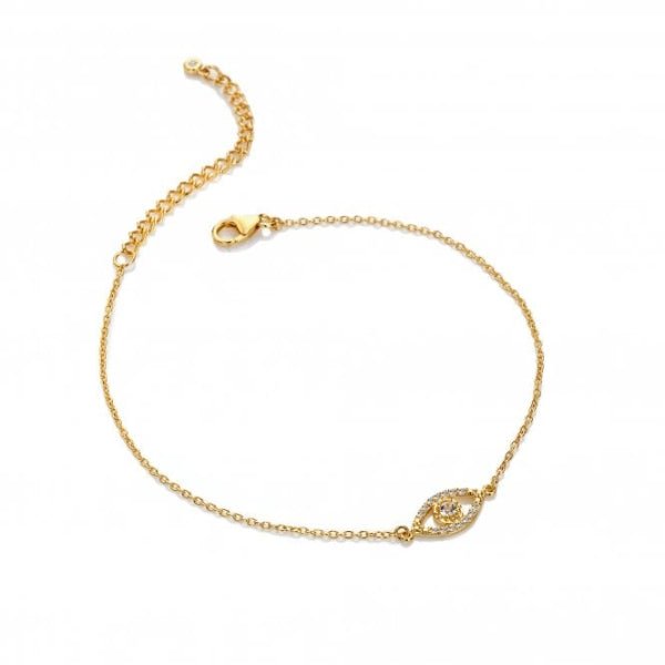 Hot Diamonds Gold Silver X TG WT Eye Bracelet - YGP - MococoHot DiamondsDL6895055069055367Bracelets