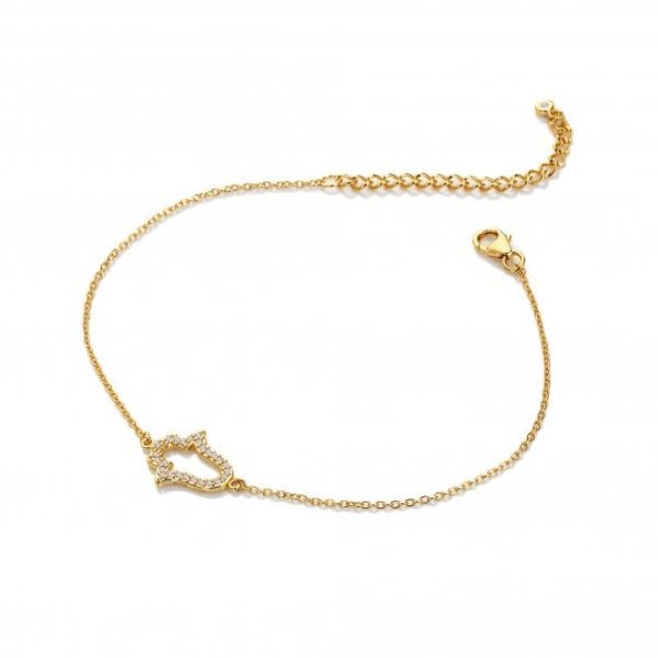 Hot Diamonds Gold Silver X TG WT Hand Bracelet - YGP - MococoHot DiamondsDL6905055069055374Bracelets