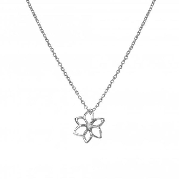 Hot Diamonds Silver Amulets Flower Pendant - MococoHot DiamondsDP8945055069048055Necklaces