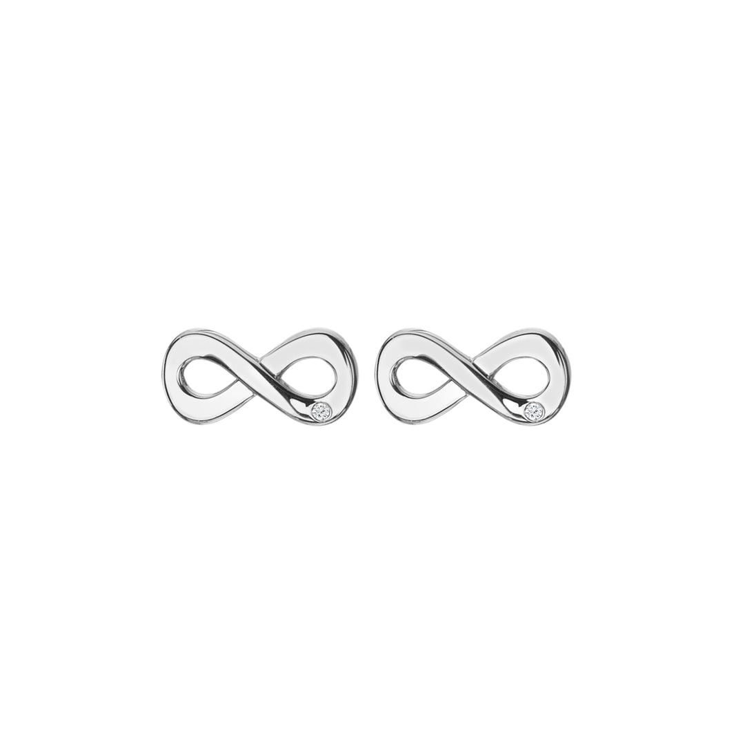 Hot Diamonds Silver Amulets Infinity Earrings - MococoHot DiamondsDE710Earrings
