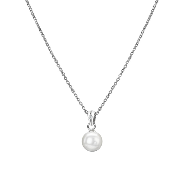 Hot Diamonds Silver Amulets Pearl Pendant Necklace - MococoHot DiamondsDP8955055069048062Necklaces
