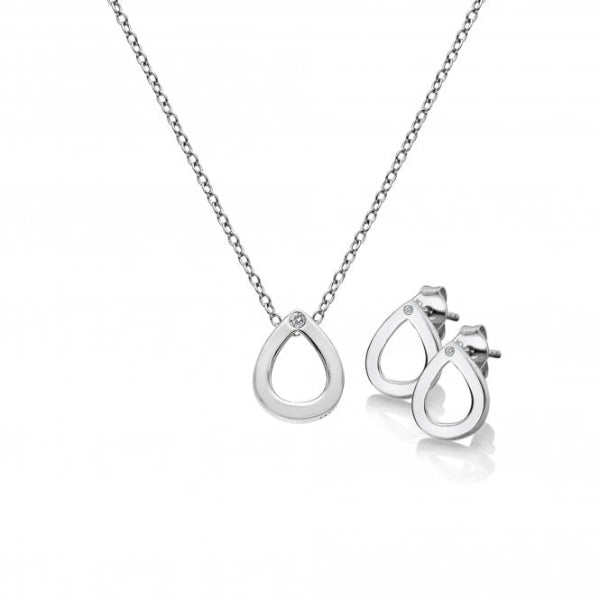 Hot Diamonds Silver Amulets Teardrop Pendant - MococoHot DiamondsSS1355055069041230Jewellery Sets