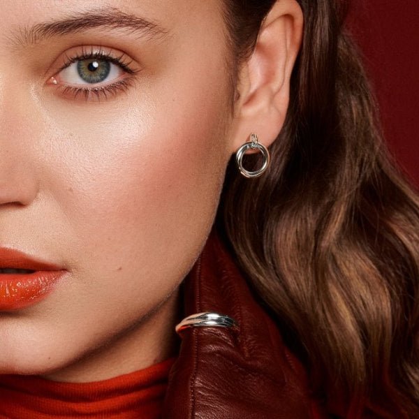 Hot Diamonds Silver Aura Stud Earrings - MococoHot DiamondsDE8245055069056104Earrings