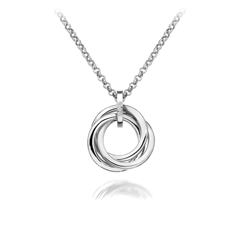 Hot Diamonds Silver Calm Pendant Necklace - MococoHot DiamondsDP543Necklaces