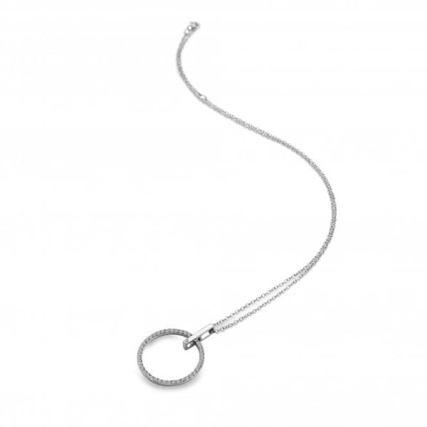 Hot Diamonds Silver Constant Circle Pendant - 25 mm - MococoHot DiamondsDP7185055069036908Necklaces