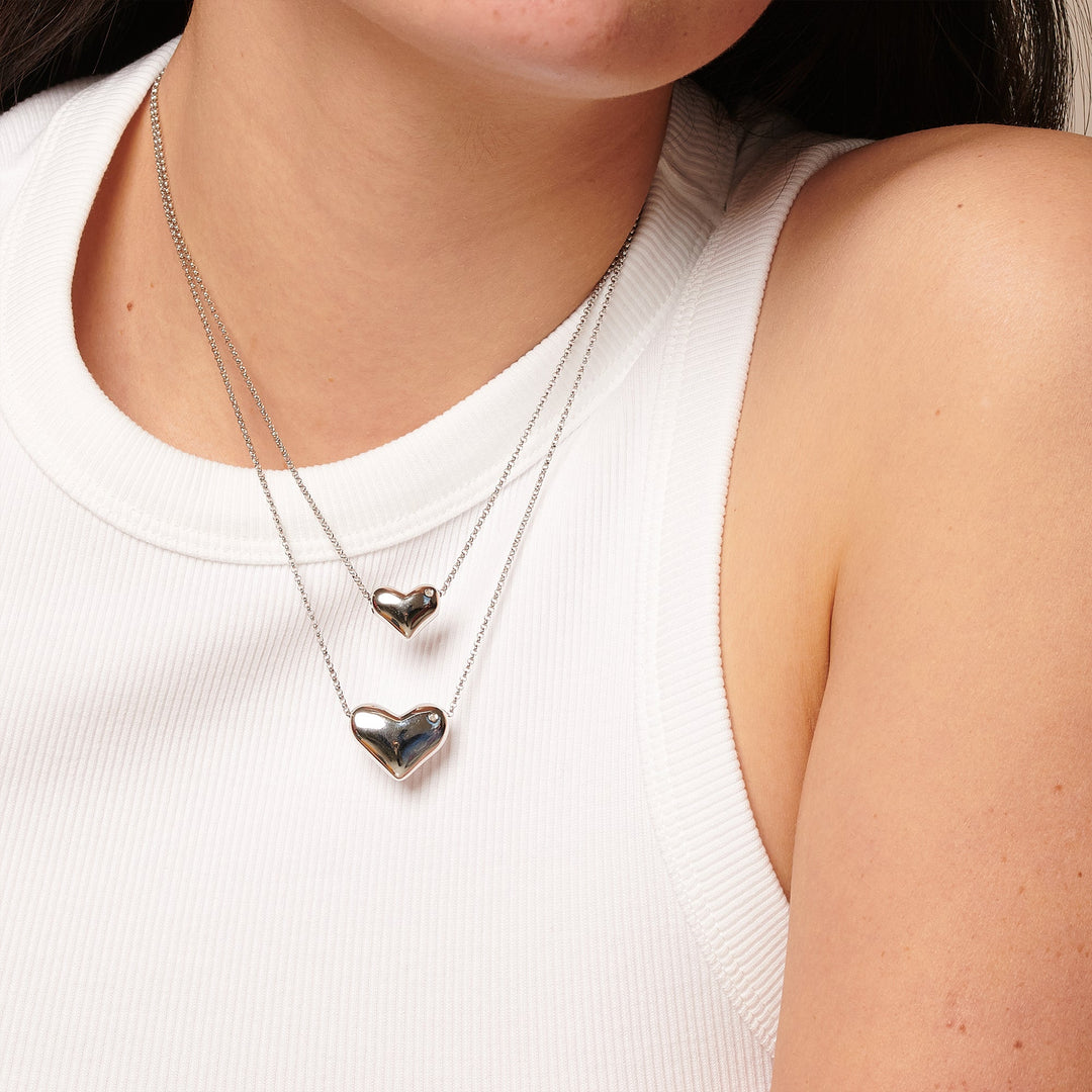 Hot Diamonds Silver Desire Heart Pendant Necklace - MococoHot DiamondsDP965Necklaces