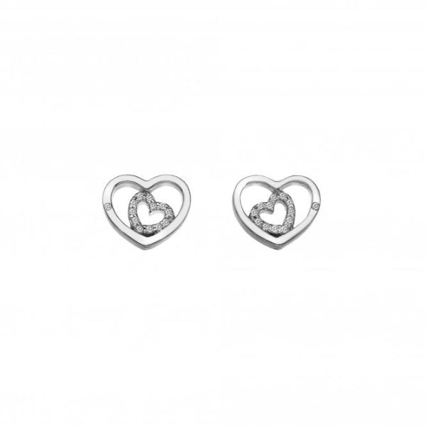 Hot Diamonds Silver Enchanting Encased Earrings - MococoHot DiamondsDE5485055069035598Earrings