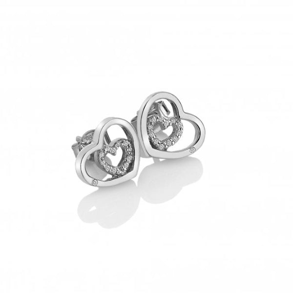 Hot Diamonds Silver Enchanting Encased Earrings - MococoHot DiamondsDE5485055069035598Earrings